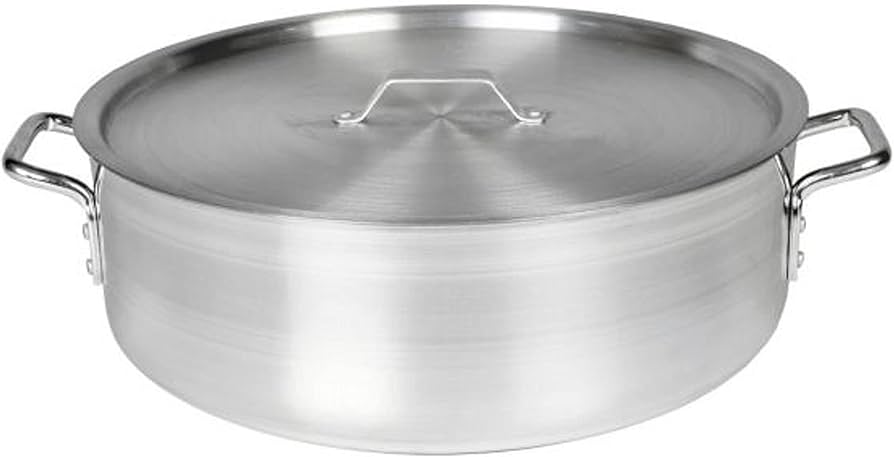 Brazier pan for cooking