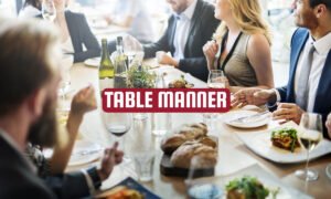 table manner